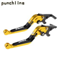 Fit TMAX 530 DX 2012-2019 Brake Handles For T-MAX 530 SX 12-19 T-MAX 500 08-11 TMAX 560 20-21 Folding Extendable Brake Levers