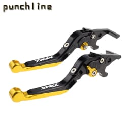 Fit TMAX 530 DX 2012-2019 Brake Handles For T-MAX 530 SX 12-19 T-MAX 500 08-11 TMAX 560 20-21 Folding Extendable Brake Levers