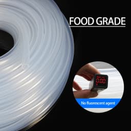 1~10m Food Grade Silicone Rubber Hose Transparent Diameter 0.5 1 2 3 4 5 6 7 8 9 10 12 14 16mm O.D Flexible Nontoxic Water Tube