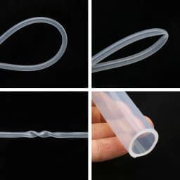 1~10m Food Grade Silicone Rubber Hose Transparent Diameter 0.5 1 2 3 4 5 6 7 8 9 10 12 14 16mm O.D Flexible Nontoxic Water Tube