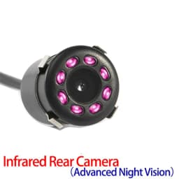 SINOVCLE Reverse Camera Rearview Car Infrared Night With & Without LED Vehicle Backup Wiring Waterproof HD Camera Kit