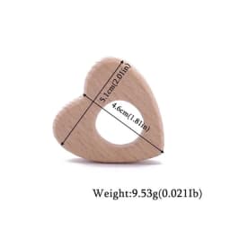 1pc Baby Teether Wooden Animal Pacifier Pendant BPA Free Beech Koala Rodent Baby Gym Accessories Teeth Pendant Children'S Goods