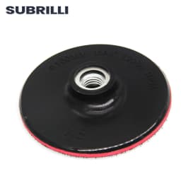 4" Hook & Loop Backing Plate 100mm M14 Thread Thin Type Adhesive Backer Pad Buffing Disc For Car Polishing Stone Angle Grinder