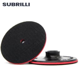 4" Hook & Loop Backing Plate 100mm M14 Thread Thin Type Adhesive Backer Pad Buffing Disc For Car Polishing Stone Angle Grinder