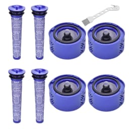 Best Pre-Filter And 2 HEPA Filter Kit for Dyson V6 Absolute Cordless Stick Vacuum Cleaner. Replaces Part