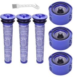 Best Pre-Filter And 2 HEPA Filter Kit for Dyson V6 Absolute Cordless Stick Vacuum Cleaner. Replaces Part