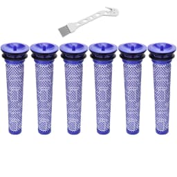 Best Pre-Filter And 2 HEPA Filter Kit for Dyson V6 Absolute Cordless Stick Vacuum Cleaner. Replaces Part
