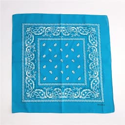 55cm*55cm Fashion Cotton Hip Hop Head Scarf Paisley Square Scarves Headwear Bandanna Hair Band Neck Wrist Wrap Band Accessories