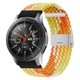 20mm 22mm Nylon Loop Strap for Samsung Galaxy Watch 7 6 5 4 40/44mm Adjustable Elastic Strap for Huawei GT5 GT4 3/4Pro Wristband