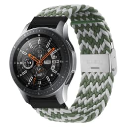 20mm 22mm Nylon Loop Strap for Samsung Galaxy Watch 7 6 5 4 40/44mm Adjustable Elastic Strap for Huawei GT5 GT4 3/4Pro Wristband