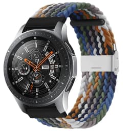 20mm 22mm Nylon Loop Strap for Samsung Galaxy Watch 7 6 5 4 40/44mm Adjustable Elastic Strap for Huawei GT5 GT4 3/4Pro Wristband