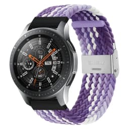 20mm 22mm Nylon Loop Strap for Samsung Galaxy Watch 7 6 5 4 40/44mm Adjustable Elastic Strap for Huawei GT5 GT4 3/4Pro Wristband