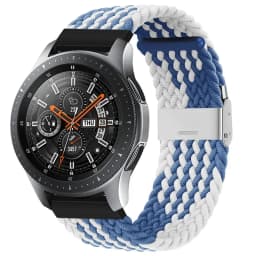 20mm 22mm Nylon Loop Strap for Samsung Galaxy Watch 7 6 5 4 40/44mm Adjustable Elastic Strap for Huawei GT5 GT4 3/4Pro Wristband