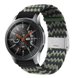 20mm 22mm Nylon Loop Strap for Samsung Galaxy Watch 7 6 5 4 40/44mm Adjustable Elastic Strap for Huawei GT5 GT4 3/4Pro Wristband