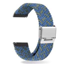 20mm 22mm Nylon Loop Strap for Samsung Galaxy Watch 7 6 5 4 40/44mm Adjustable Elastic Strap for Huawei GT5 GT4 3/4Pro Wristband