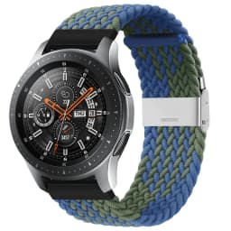 20mm 22mm Nylon Loop Strap for Samsung Galaxy Watch 7 6 5 4 40/44mm Adjustable Elastic Strap for Huawei GT5 GT4 3/4Pro Wristband