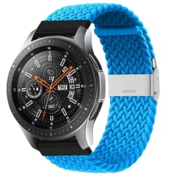 20mm 22mm Nylon Loop Strap for Samsung Galaxy Watch 7 6 5 4 40/44mm Adjustable Elastic Strap for Huawei GT5 GT4 3/4Pro Wristband