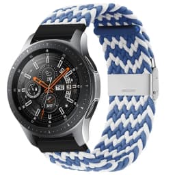 20mm 22mm Nylon Loop Strap for Samsung Galaxy Watch 7 6 5 4 40/44mm Adjustable Elastic Strap for Huawei GT5 GT4 3/4Pro Wristband