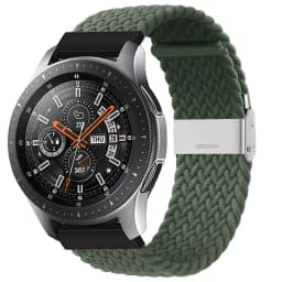 20mm 22mm Nylon Loop Strap for Samsung Galaxy Watch 7 6 5 4 40/44mm Adjustable Elastic Strap for Huawei GT5 GT4 3/4Pro Wristband