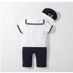Baby Boy Clothes Girl Navy Romper Summer Newborn Kids Sailor Jumpsuit Hat 2Pcs Sets Body Short Sleeve Anchor Printed Suit