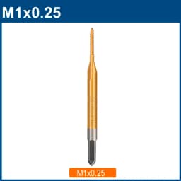 HSS Thread Tap M1 M1.2 M1.4 M 1.6 M1.7 M1.8 Screw Machine Tap Titanium Coating Metal Screw Hole Tap Drill Steel Tap Drill Bit