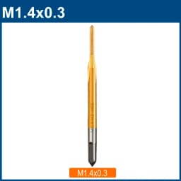 HSS Thread Tap M1 M1.2 M1.4 M 1.6 M1.7 M1.8 Screw Machine Tap Titanium Coating Metal Screw Hole Tap Drill Steel Tap Drill Bit