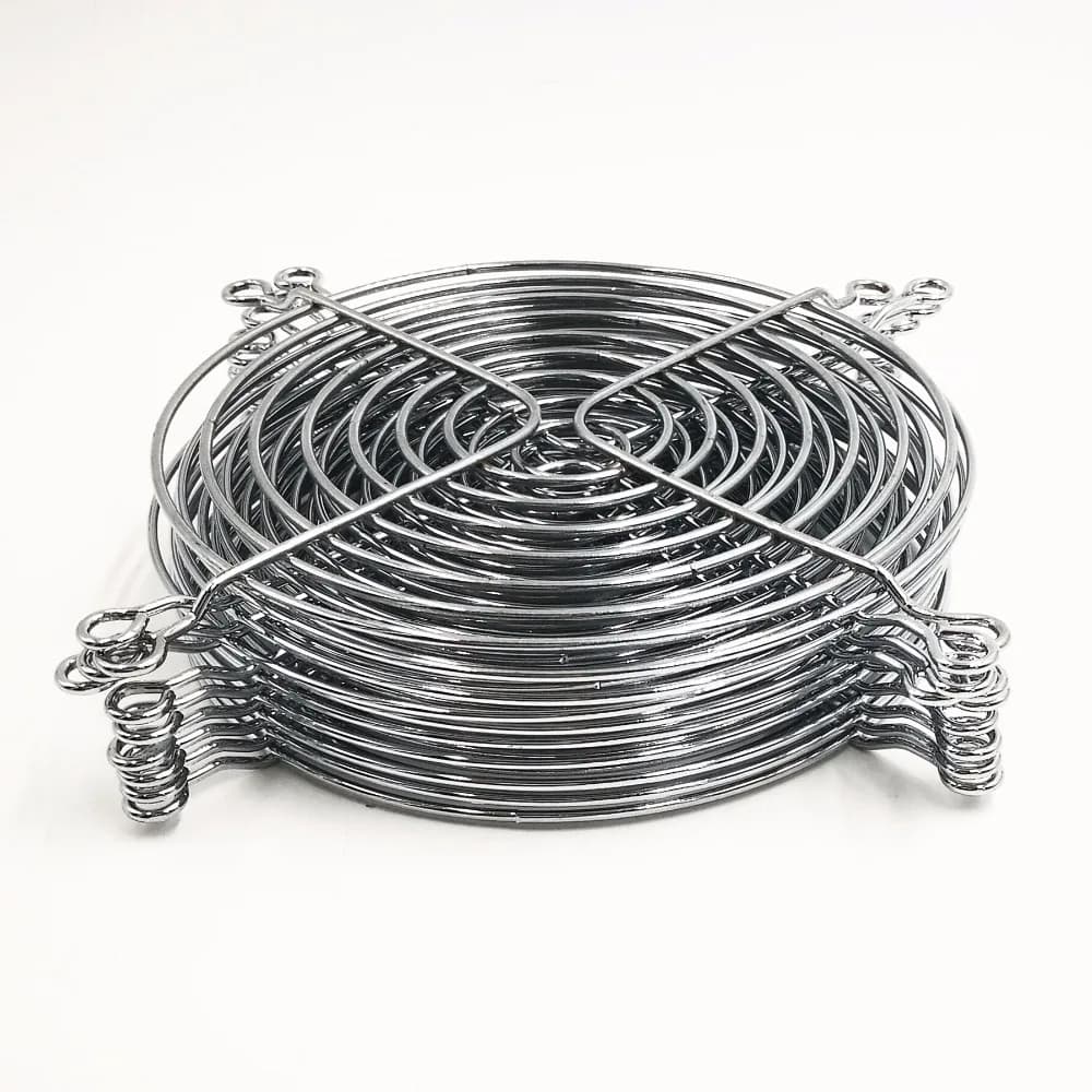 10 PCS Metal Cooling Fan Grill Cover Radiating Protective Cover Net Filter Guard 80mm/90mm/120mm Fan Iron Net