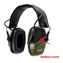 Battery Cover Accessories for Howard Leight Impact Headset Tactical Electronic Shooting Earmuffs Hearing Protection Headphones