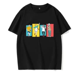 Tshirt Manga Japanese Anime Jujutsu Kaisen T Shirt gojo satoru Tops Yuji Itadori Graphic Tees Cool Unisex T-shirt 90s