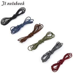 Vintage Travelers Notebook Rubber Elastic Band For Midori Planner Inner Core Filler Paper Nylon Rope Diary Journal Accessories