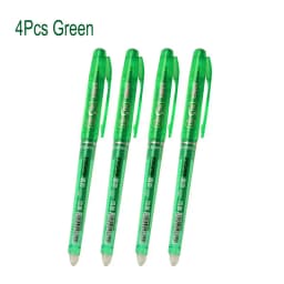 DELVTCH Erasable Gel Pen 0.7mm 0.5mm Bullet Tip Blue Black Red Color Ink Refill Rods Writing Drawing Painting Washable Handle