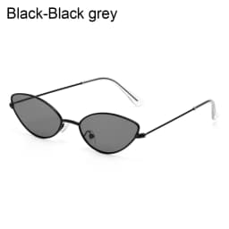 2021 Cute Sexy Cat Eye Sunglasses Luxury Metal Frame New Small Gold Red Vintage Fashion Cateye Sun Glasses Lady UV400 Eyewear