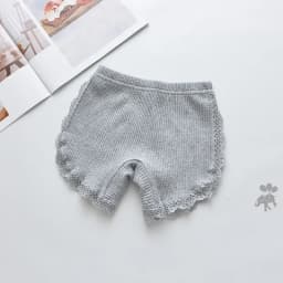 Children's Clothing Summer Girls Three-quarter Pants Little Girls Baby Girls Kids Side Lace Cotton Anti-glare Shorts KF949