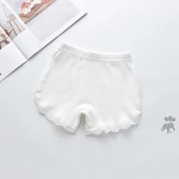 Children's Clothing Summer Girls Three-quarter Pants Little Girls Baby Girls Kids Side Lace Cotton Anti-glare Shorts KF949