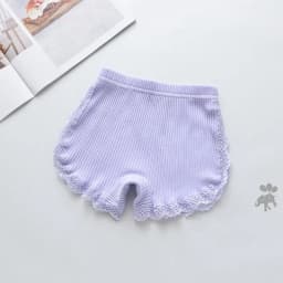 Children's Clothing Summer Girls Three-quarter Pants Little Girls Baby Girls Kids Side Lace Cotton Anti-glare Shorts KF949