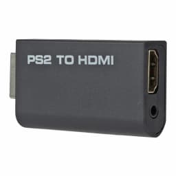 PS2 to HDMI-Compatible 480i/480p/576i Audio Video Converter with 3.5mm Audio Output Supports All PS2 Display Modes PS2 TO HDMI
