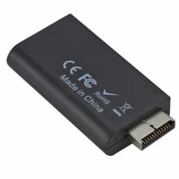 PS2 to HDMI-Compatible 480i/480p/576i Audio Video Converter with 3.5mm Audio Output Supports All PS2 Display Modes PS2 TO HDMI