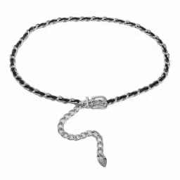 Metal Chain Belts for Women Waistbands Long Tassel for Suitable Jeans Suit Dress Waist Belt Luxury Brand Designer