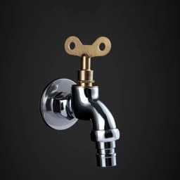 High Quality Anti-theft Sink Faucet With Lock Key Single Handle Lockable Household Washing Water Tap DropShipping For Outdoor