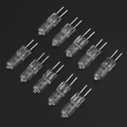 10pcs G5.3 12V 20W/35W/50W Halogen Light Bulbs Long Life Capsule Lamps Warm White Clear Bulbs