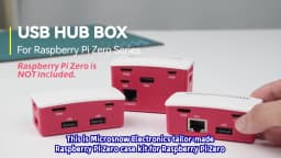 Raspberry Pi PoE Ethernet USB HUB HAT 3 X USB 2.0 Ports RJ45 802.3af RTL8152B Compatible for Raspberry Pi Zero W WH 1.3