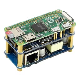 Raspberry Pi PoE Ethernet USB HUB HAT 3 X USB 2.0 Ports RJ45 802.3af RTL8152B Compatible for Raspberry Pi Zero W WH 1.3