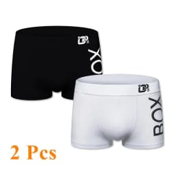 1/2/3/4 Pcs ORLVS Mens Boxer Sexy Underwear Soft Long Cotton Soft Underpants Male Panties 3D Pouch Shorts Under Wear Pants Short
