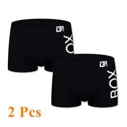 1/2/3/4 Pcs ORLVS Mens Boxer Sexy Underwear Soft Long Cotton Soft Underpants Male Panties 3D Pouch Shorts Under Wear Pants Short
