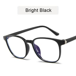 RMM Retro Mens Glasses Frame Fashion Computer Eyeglasses Frame Women Anti-blue Light Transparent Clear Pink Plastic Glasses
