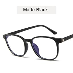 RMM Retro Mens Glasses Frame Fashion Computer Eyeglasses Frame Women Anti-blue Light Transparent Clear Pink Plastic Glasses