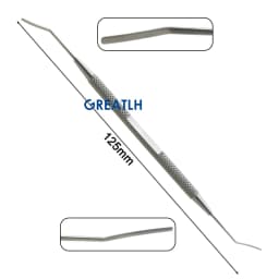 Titanium Double Phaco Chopper Spatula Manipulator Sinskey Hook Ophthalmic Instrument Double Eyelid Tool