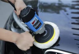 Wool Polishing Pad 3-7 Inches Soft Sheepskin Buffing Pads with Hook & Loop Back Wool Cutting Pad for Car Furniture Glass Auto