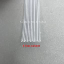 5M 4 6 8 lines Ink Tube For Large Format Inkjet Solvent UV Flatbed Printer TransparenBlack Ink Pipe Hose 3*2mm 4*3mm 5*3mm 6*4mm