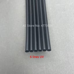 5M 4 6 8 lines Ink Tube For Large Format Inkjet Solvent UV Flatbed Printer TransparenBlack Ink Pipe Hose 3*2mm 4*3mm 5*3mm 6*4mm